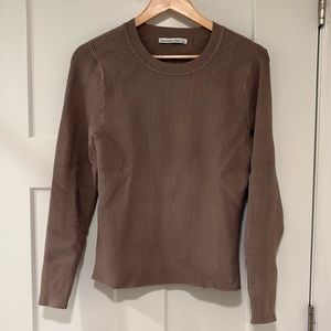 Abercrombie ribbed sweater